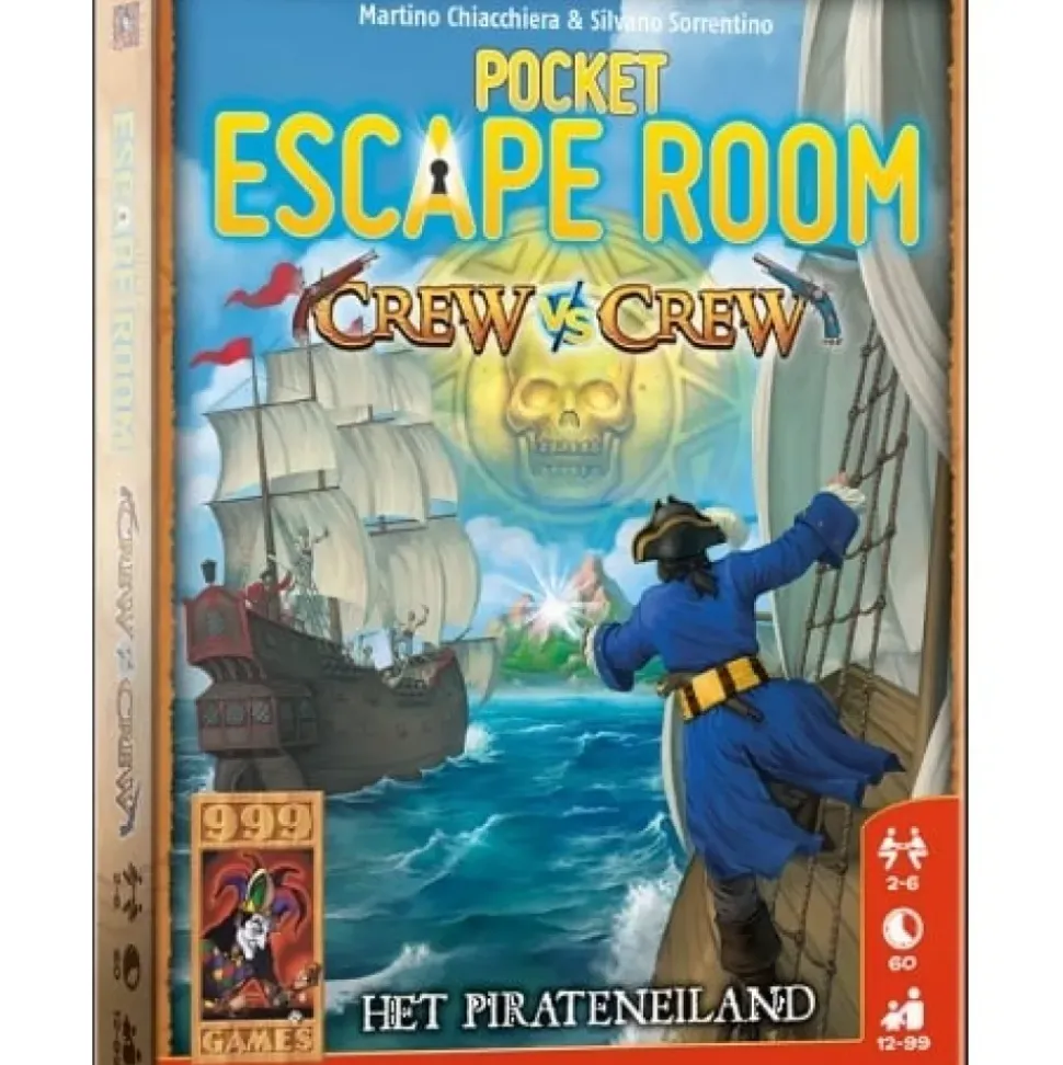 999 Games Pocket Escape Room: Crew vs Crew-Breinbreker