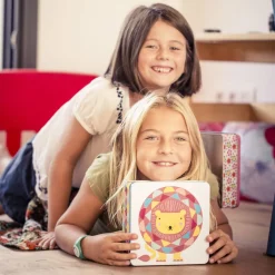 APLI Kids Stickerspel in Blik Geometrische Dieren