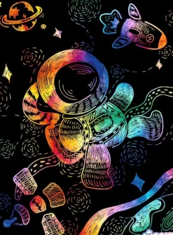 Avenir Kras met Sjablonen Ruimte