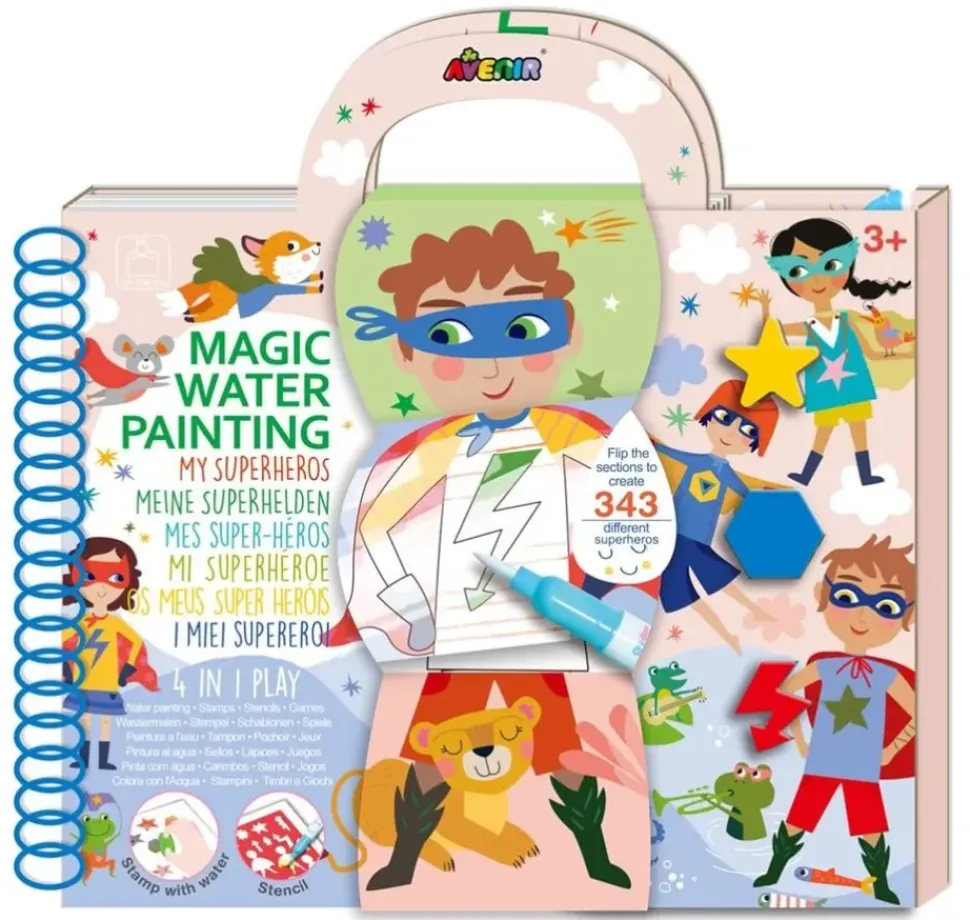 Avenir Magisch Waterschilderen Superhelden