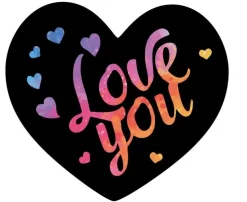 Avenir Scratch Note Love You