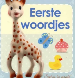Baby kartonboekje Sophie: Eerste woordjes