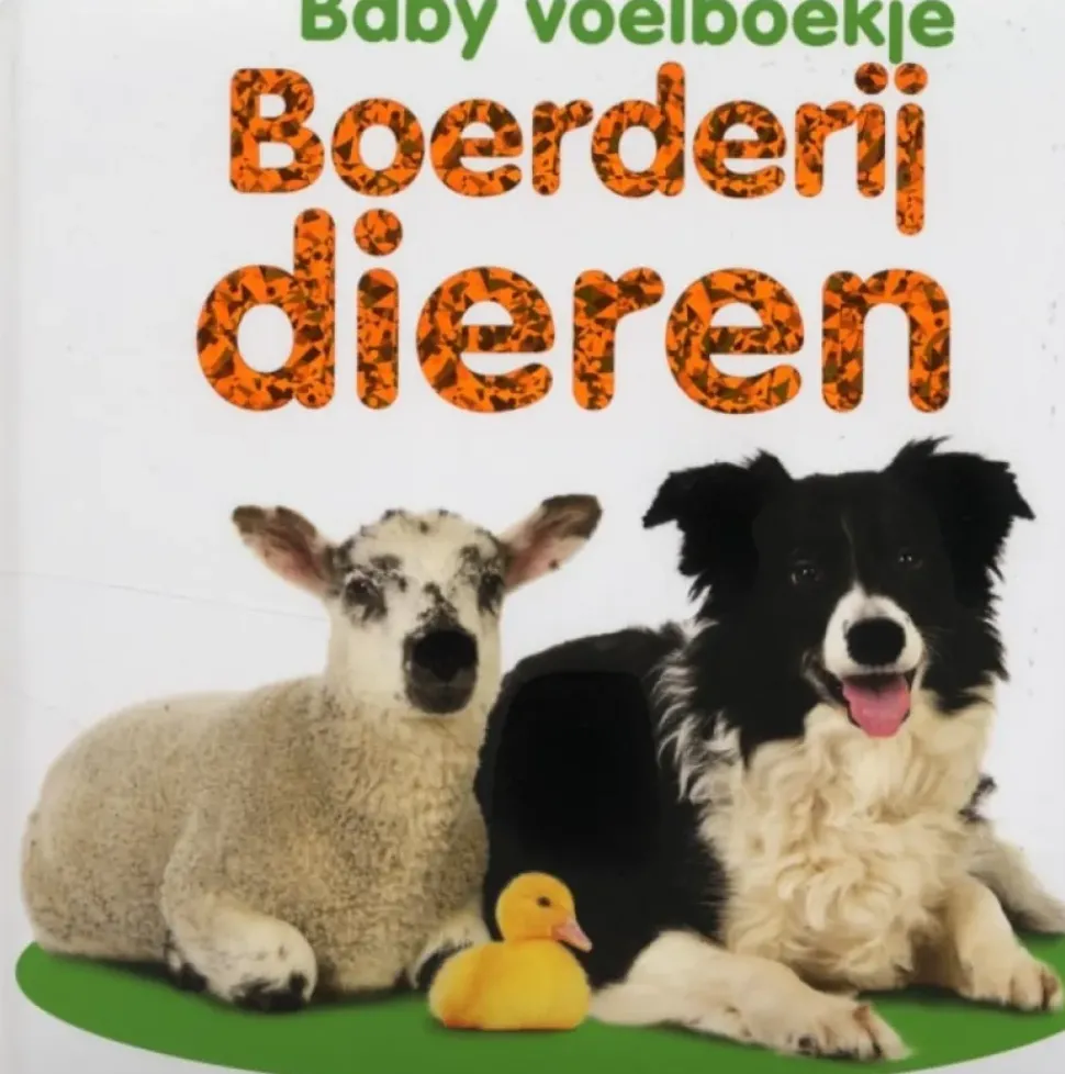 Baby voelboekje Boerderijdieren