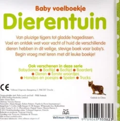 Baby voelboekje Dierentuin
