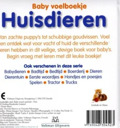 Baby voelboekje Huisdieren