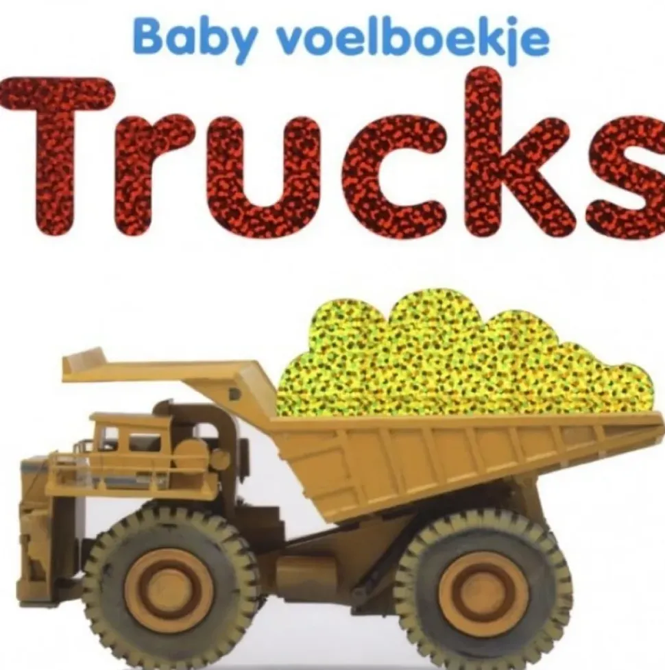 Baby voelboekje Trucks