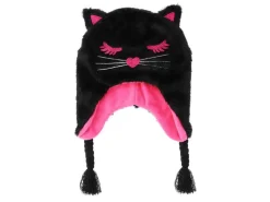 BB Klostermann Muts Kat met Vlechten Zwart