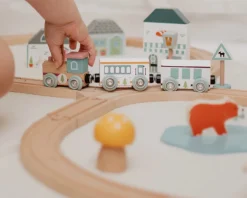 Bigjigs Treinset Houten Dieren