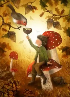 Bijdehansje Postkaart Call me Robin