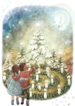 Bijdehansje Postkaart Christmas Wish