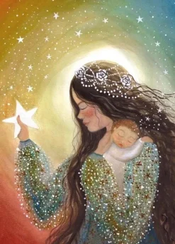 Bijdehansje Postkaart Make a Wish