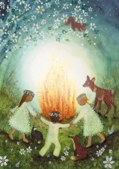 Bijdehansje Postkaart Midsummer