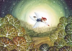 Bijdehansje Postkaart Nils Holgersson