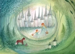 Bijdehansje Postkaart Princess