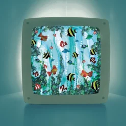 Bijdehansje Seizoensplaat Aquarium