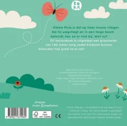 Bora Kleine Muis Boek met Groeimeter