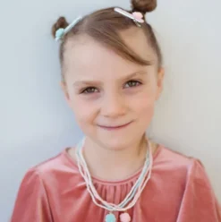 Boutique Shimmer Flower Bracelet