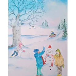 Brechtje Duijzer Ansichtkaart Winter