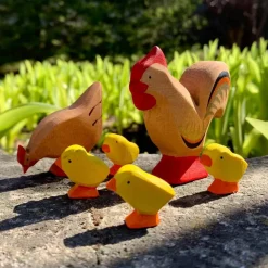 Bumbu Toys Kip Bruin Pikkend