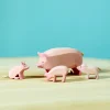 bumbu toys Varkens Familie set 4-delig