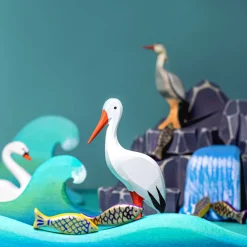 BumbuToys Ooievaar Staand