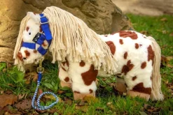 crafty ponies Halster Blauw