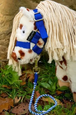 crafty ponies Halster Blauw