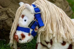 crafty ponies Halster Blauw