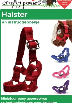 crafty ponies Halster Blauw