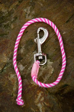 crafty ponies Halstertouw Roze