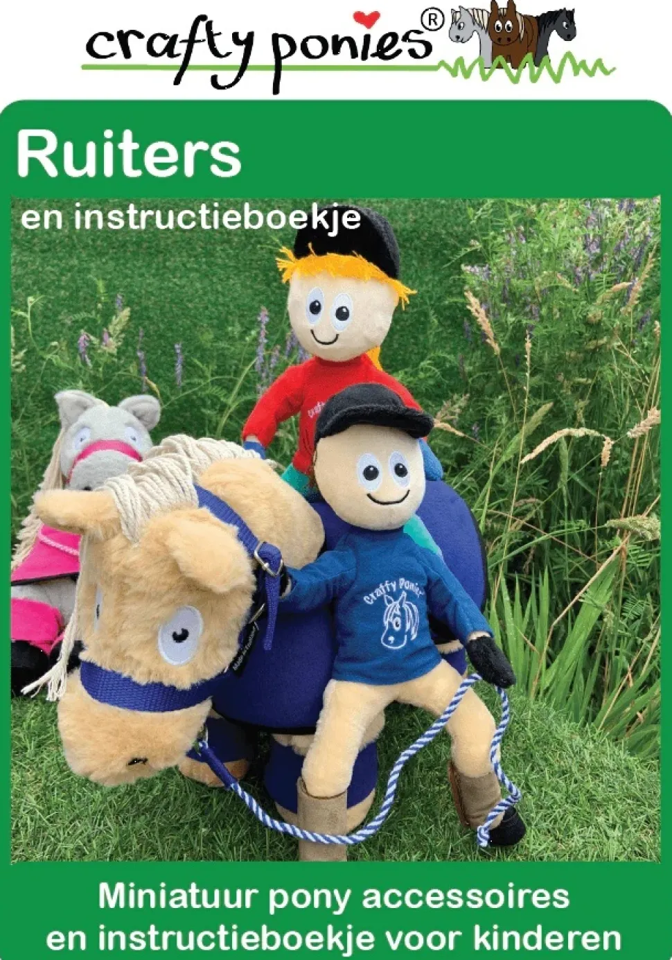 crafty ponies Pop Ponyrijder Pim 31cm