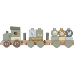 Cubika Houten Trein 4-delig