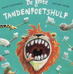 De grote tandenpoetshulp (kartonboek)