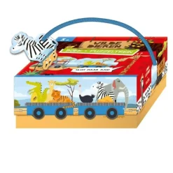 De Lantaarn Puzzeltrein Wilde Dieren