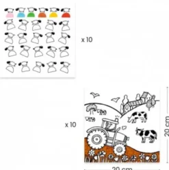 Djeco Kleurplaten Boerderij