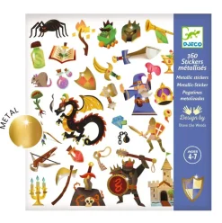 Djeco Stickers Middeleeuwen 160pcs