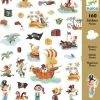 Djeco Stickerset Pirates