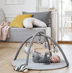 Done by Deer Activiteiten Speelkleed Deer friends Grey