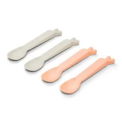 Done by Deer Kinderlepel 4-delig Lalee Sand/Coral