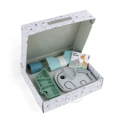 Done by Deer Kinderservies Stick&Stay Cadeauset Blue mix