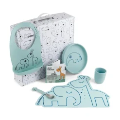 Done by Deer Kinderservies Cadeauset Siliconen Blue