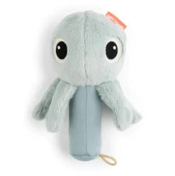 Done by Deer Rammelaar en Activiteitenknuffel Spiegel Jelly Blue