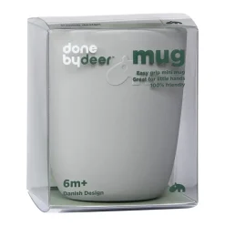 Done by Deer Siliconen Mini Beker Grey