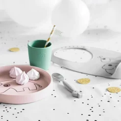 Done by Deer Siliconen Mini Beker Grey