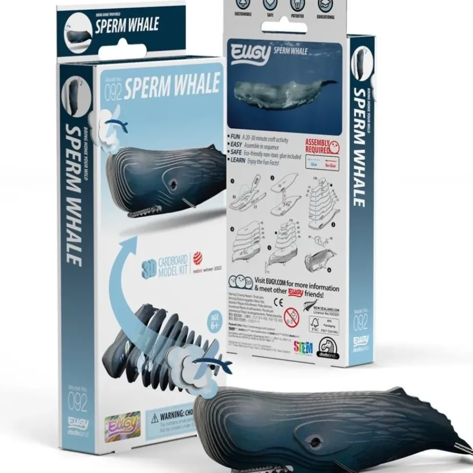 Eugy 3D Bouwpakket Potvis