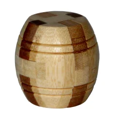 Eureka 3D Bamboo Puzzle Barrel