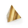 Eureka 3D Bamboo Puzzle Pyramid