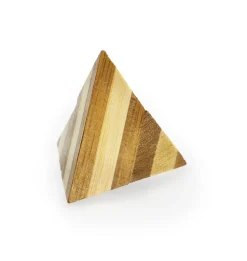 Eureka 3D Bamboo Puzzle Pyramid