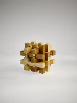 Eureka 3D Bamboo Puzzle Slide