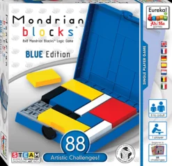 Eureka Mondrian Blocks Blue Edition